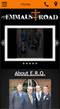Mobile Screenshot of emmausroadquartet.com