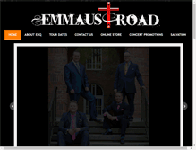 Tablet Screenshot of emmausroadquartet.com